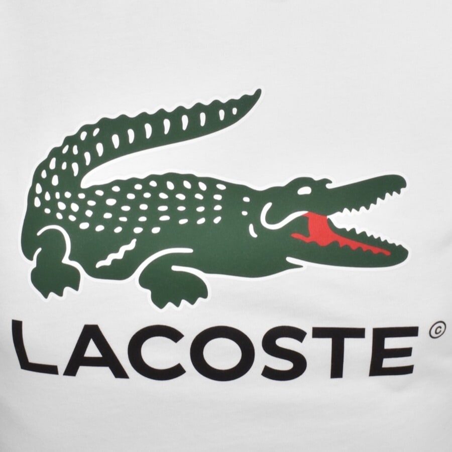 Lacoste Logo T Shirt White